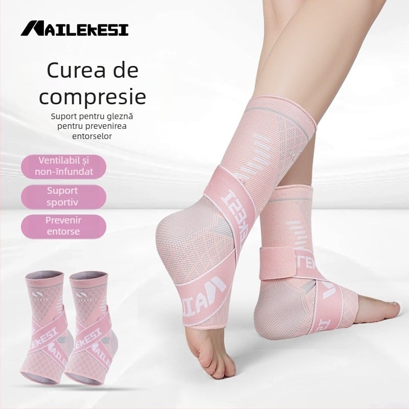 Relix orteza gleznă pentru sport – nailon, adult, fotbal, echipament de protecție pentru gleznă