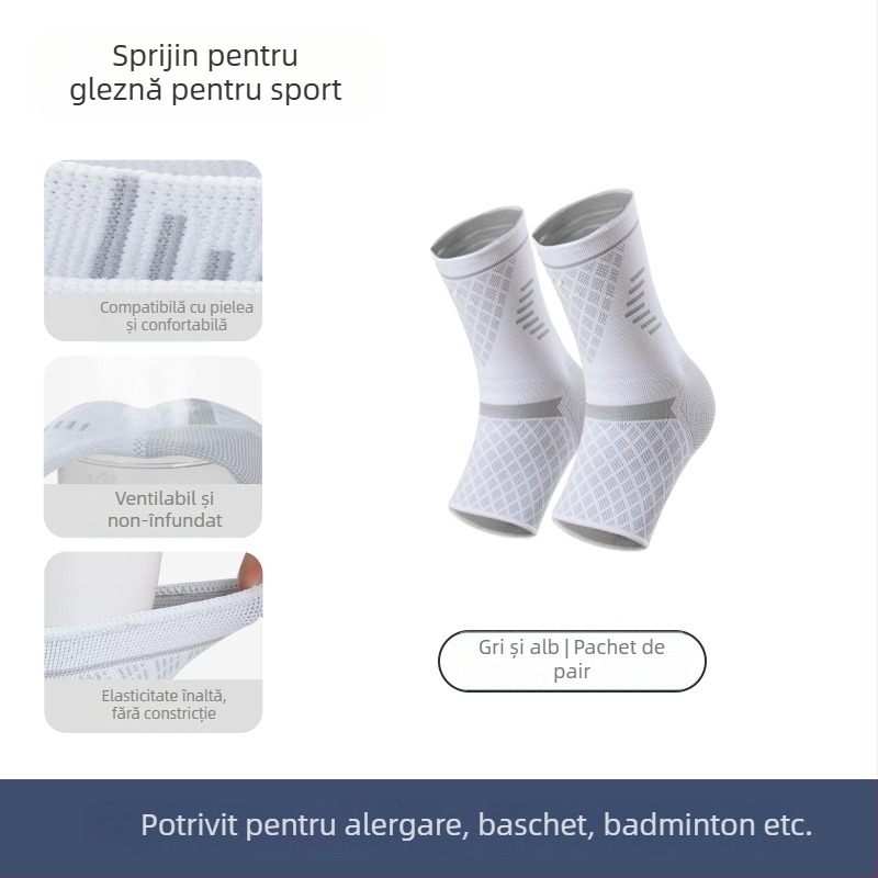 Relix orteza gleznă pentru sport – nailon, adult, fotbal, echipament de protecție pentru gleznă