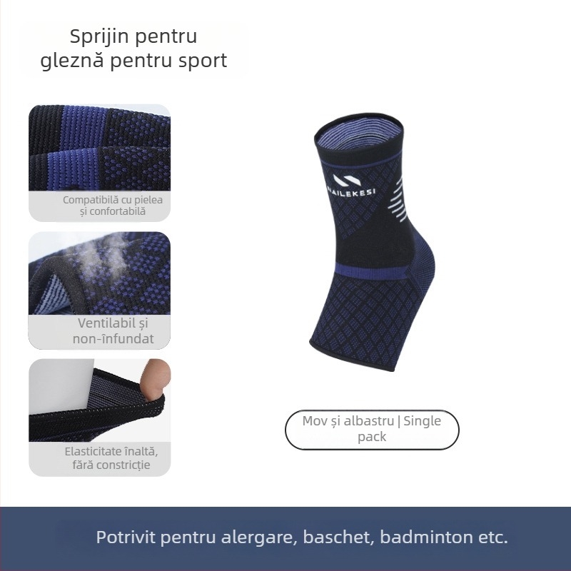 Relix orteza gleznă pentru sport – nailon, adult, fotbal, echipament de protecție pentru gleznă