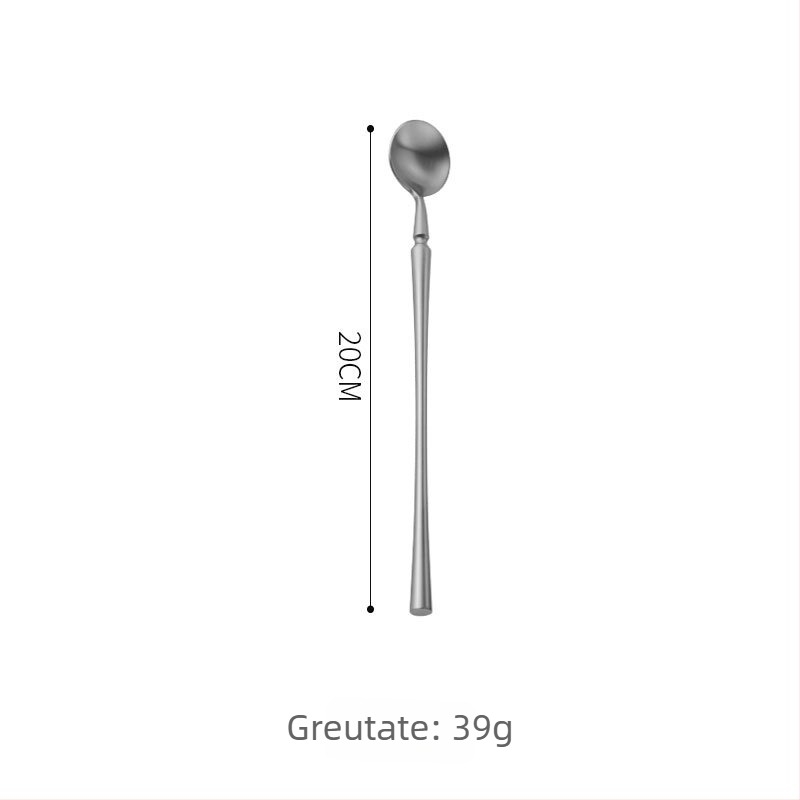 Set tacâmuri din oțel inoxidabil 304 cu talie mică, finisaj lustruit prin apă, stil coreean