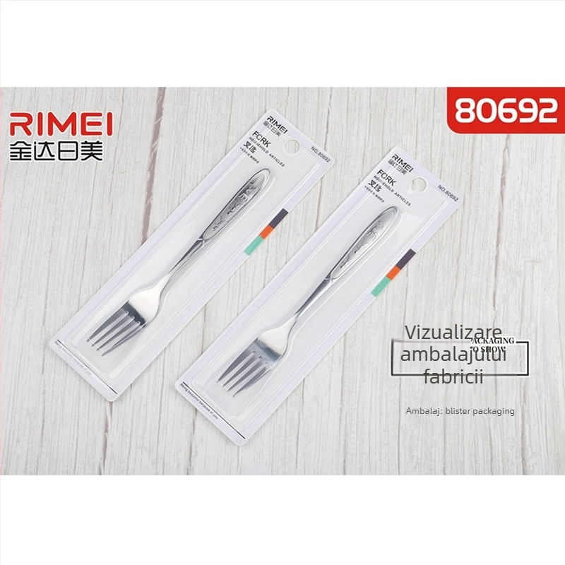 Set de tacâmuri din oțel inoxidabil 201 – furculițe și linguri, finisaj oglindă, stil modern minimalist, pentru adulți