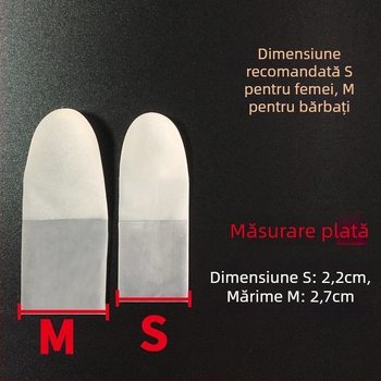 Mănuși de unică folosință pentru vârfurile degetelor, din plastic, impermeabile, grosime 0.05-0.1 mm, model simplu