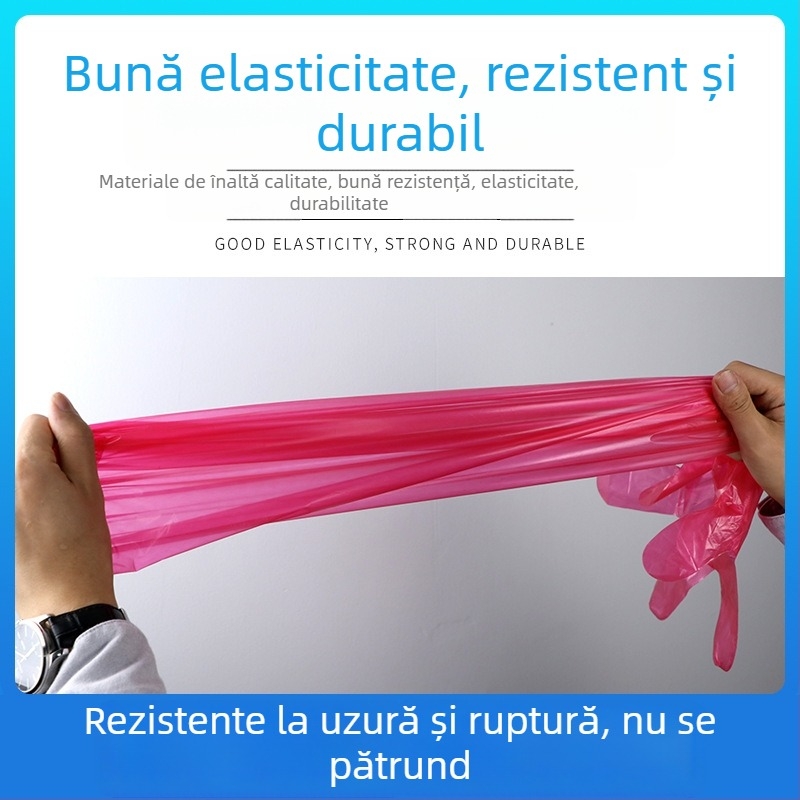 Mănuși veterinare de unică folosință, lungi, pentru obstetrică la ovine și bovine — PE, grosime sub 0.05 mm