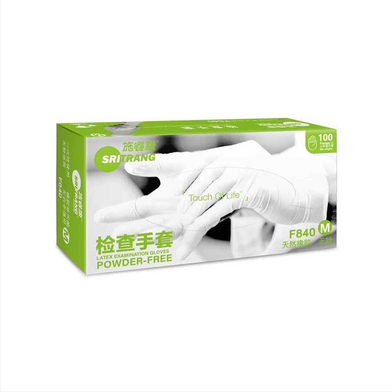 Mănuși din latex de unică folosință - fără pulbere, texturate, antiderapante – pentru catering, înfrumusețare și treburi casnice