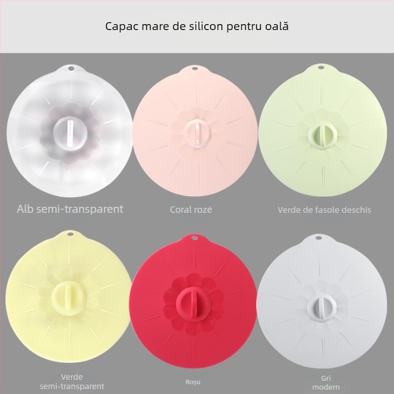 Set de capace din silicon pentru păstrarea prospețimii | Stil modern simplu; Brand: Alt; Material: Alt; Stil: Simplitate modernă