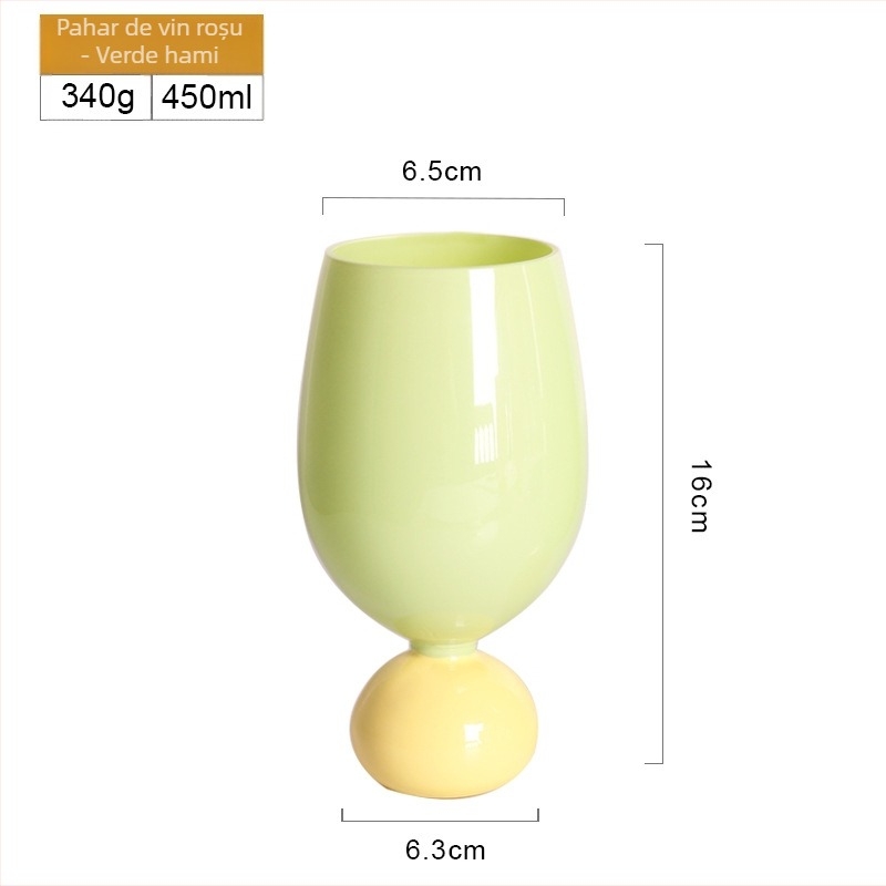 Pahar din sticlă în formă de lalea, cu imprimare a logo-ului, finisaj pulverizat, ambalaj tavă, personalizabil, gata de cadou