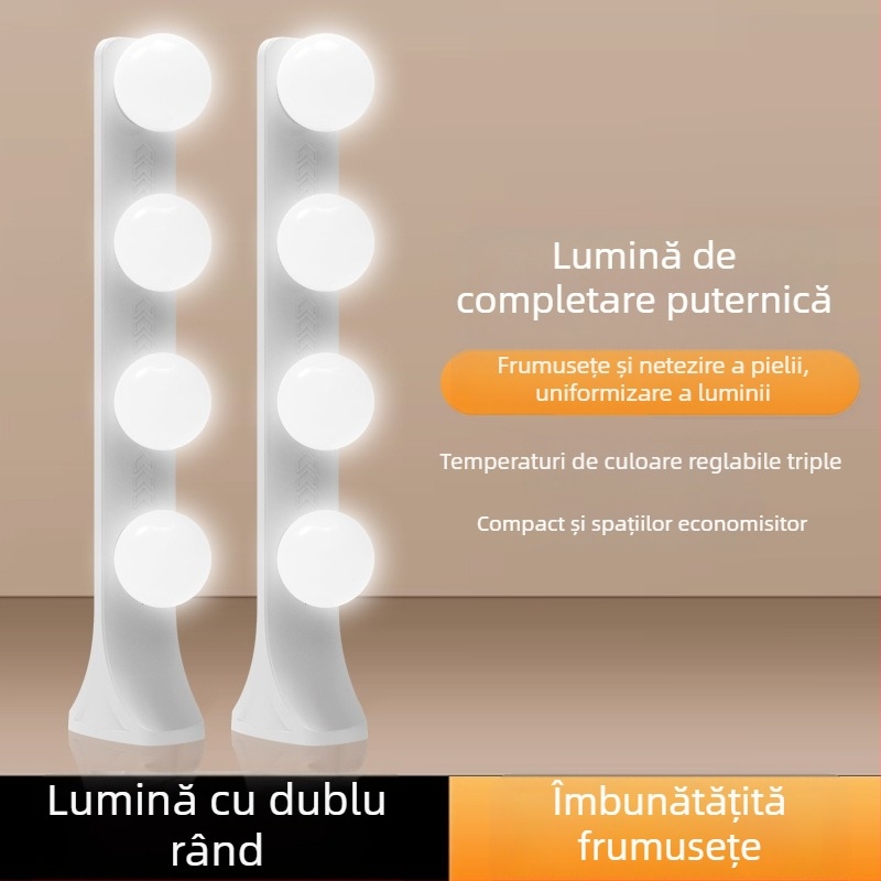 Lumină LED pentru birou pentru streaming cu trei temperaturi de culoare, 10W, 220V, modele PD-55/PD-56/PD-67/PD-68