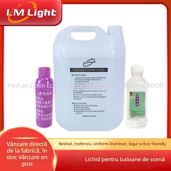 Lichid de bule pentru efecte de scenă, 5L, Limin, RoHS certificat, pentru scene festive