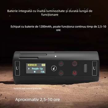 Mini Lumină de Umplere Magnetică RGB WB-R4, Lampa de birou portabilă pentru streaming live și fotografie, 3.7V, <10W