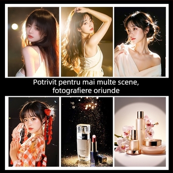 Lumină digitală pentru fotografie Sinoni Hair lamp, 5500K, iluminare reglabilă, intensitate reglabilă