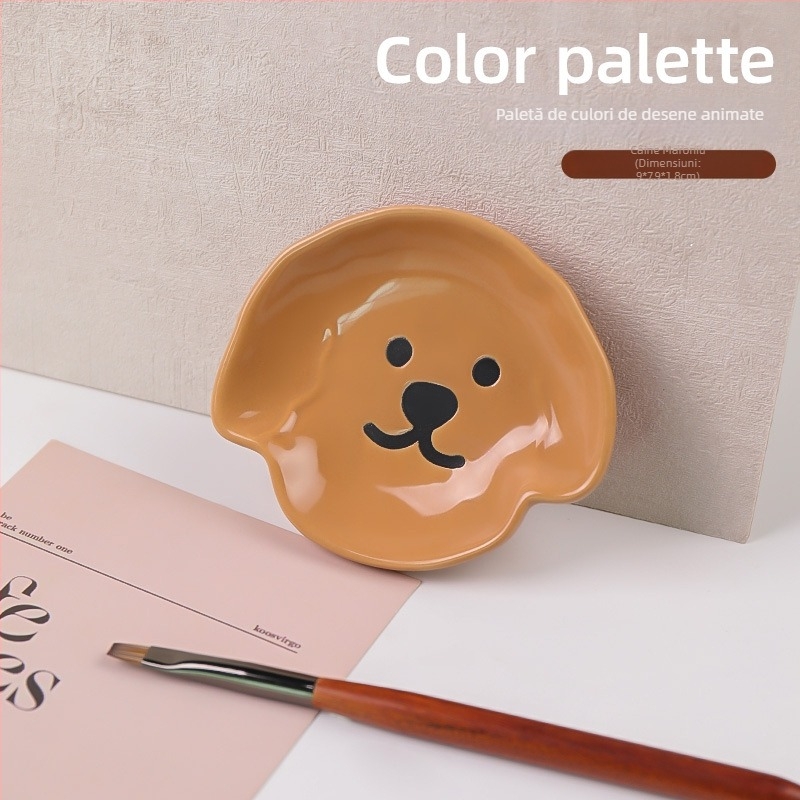 Paletă pentru artă a unghiilor cu suport pentru pensule (Brand: Tide (beauty); Categorie: paletă pentru artă a unghiilor; Import: Nu; Tip marcă: autohtonă)