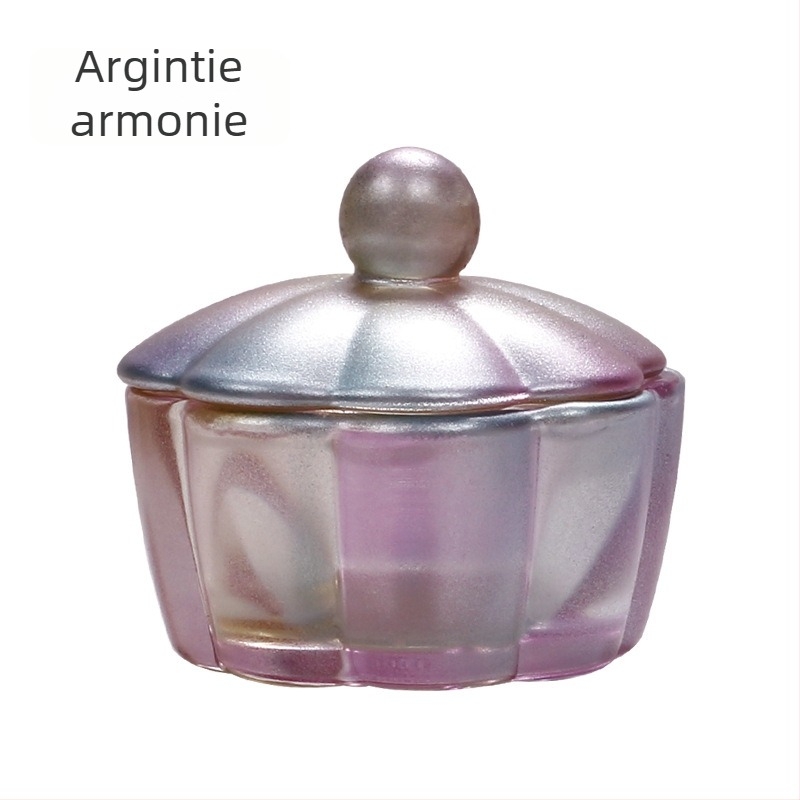 Cupa de cristal pentru manichiură, cu capac, în formă de petală – Brand Todays Show, Origine Yiwu, Material: Altul, Instrumente pentru unghii