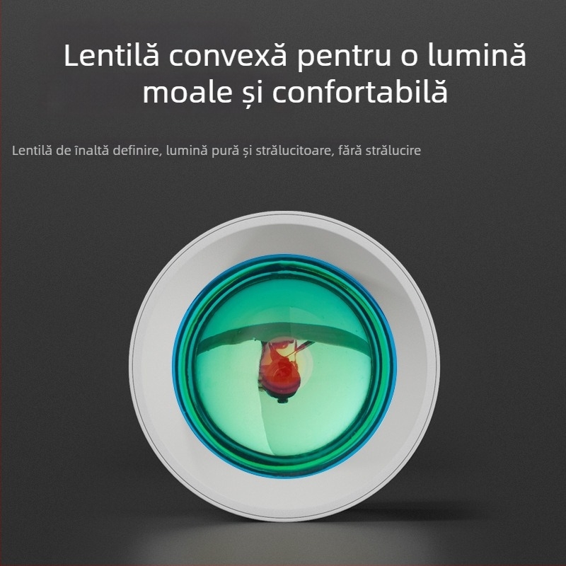 LED iluminat perete tip wall wash, carcasa din aluminiu, 220V, CRI ≥95, stil: Light Luxury