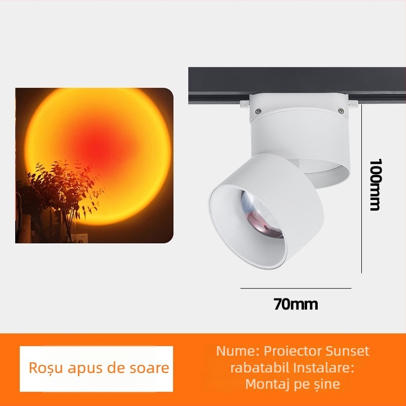 LED pentru coridor, aliaj de aluminiu, 220V, CRI 80–89, stil modern minimalist