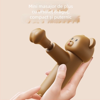 Mini masaj fascial cu 5 capete, motor fără perii, 4 viteze, baterie încorporată 7.4V, zgomot scăzut sub 36 dB