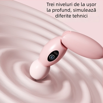 Masaj Fascia – Silențios, Alimentare USB, Model 022, Două contacte de masaj, Pentru gât, talie, șolduri, picioare și spate