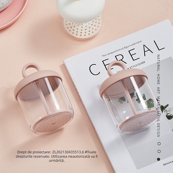 Mo Yao Life Generator de spumă pentru curățarea feței, spălarea feței și șampon — PS+PP, 8×8×11.5 cm, cu capac, imprimare logo, etichetă privată licențiată