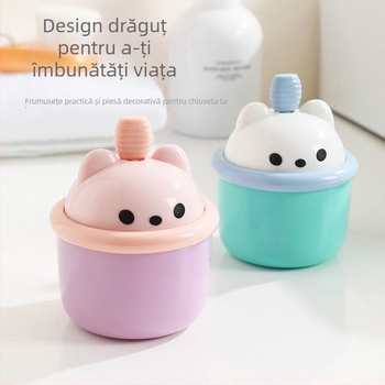 Ji Hui Spumător de șampon din plastic pentru șampon și gel de duș, dispozitiv de spumare manual, fără capac, cutie cu 200 buc.