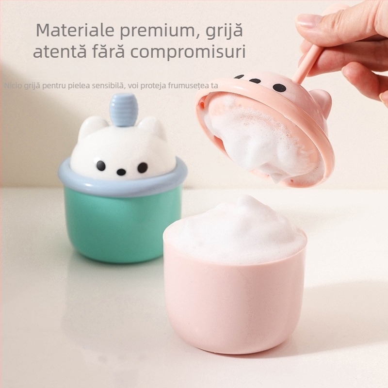 Ji Hui Spumător de șampon din plastic pentru șampon și gel de duș, dispozitiv de spumare manual, fără capac, cutie cu 200 buc.