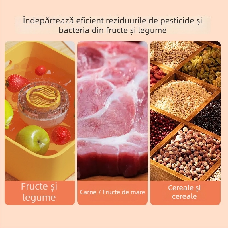 Mașină de detoxifiere a fructelor și legumelor, model G-1088, capacitate până la 4 litri, 5V, 25W, control mecanic