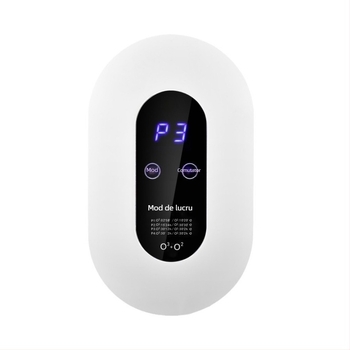 Purificator de aer montat pe perete cu generator de ioni negativi, eliminare mirosuri, PM2.5, dezinfectare și sterilizare, afișaj tactil inteligent