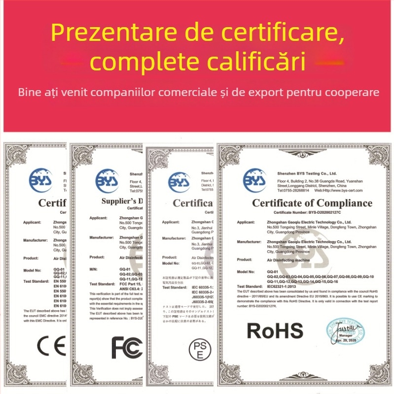 Purificator de aer montat pe perete cu generator de ioni negativi, eliminare mirosuri, PM2.5, dezinfectare și sterilizare, afișaj tactil inteligent