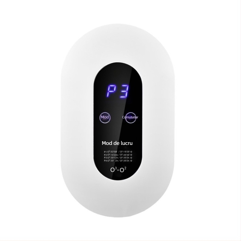 Purificator de aer montat pe perete cu generator de ioni negativi, eliminare mirosuri, PM2.5, dezinfectare și sterilizare, afișaj tactil inteligent