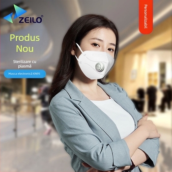 Purificator de aer portabil cu sterilizare prin plasmă, deodorizare și purificare a aerului; zgomot sub 36 dB, debit de aer 50 m³/h, reîncărcabil, potrivit pentru până la 10 m²