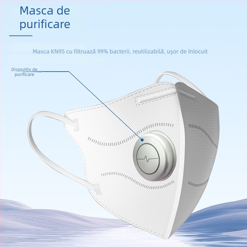 Purificator de aer portabil cu sterilizare prin plasmă, deodorizare și purificare a aerului; zgomot sub 36 dB, debit de aer 50 m³/h, reîncărcabil, potrivit pentru până la 10 m²