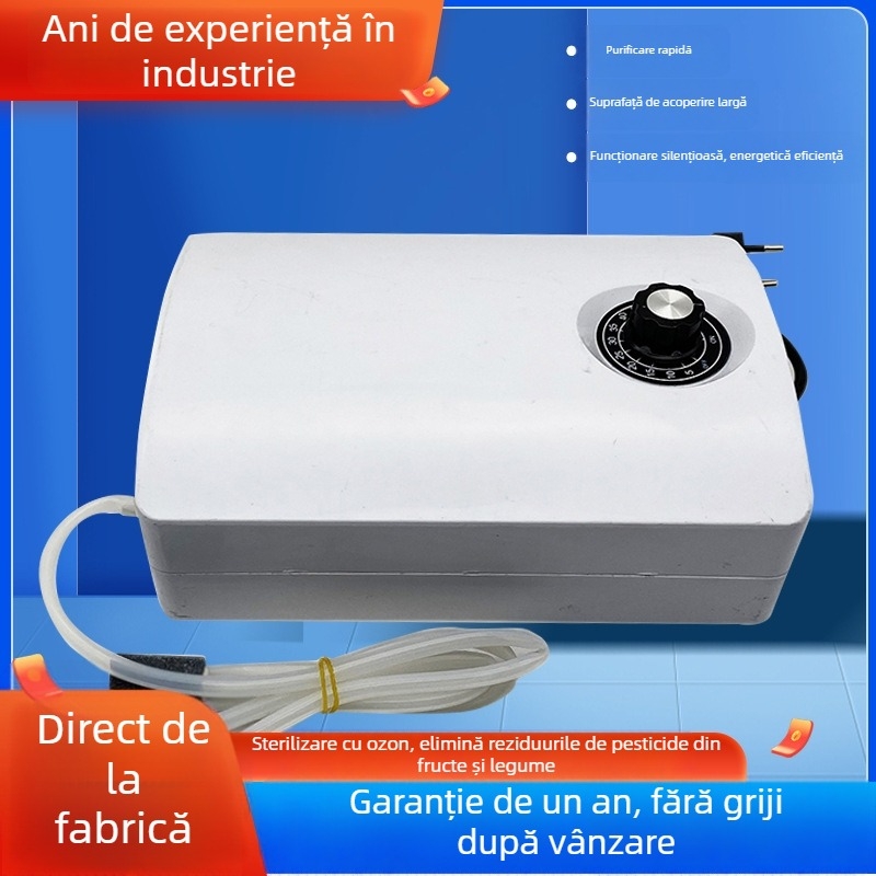 Generator de apă ozonată 220V, producție ozon 2000 mg, pentru spălarea legumelor/fructelor, tratarea apei și acvariu