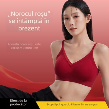 Sutien nylon - Cupă 3/4, Cupe subțiri modelate, Fără sârmă, Fără cusături la spate, Stil vestă