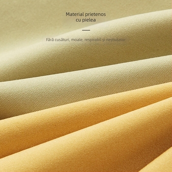 Sutien fără sârmă, cupe preformate, fără cusături, în stil vestă, bretele duble fixe, nylon/elastan