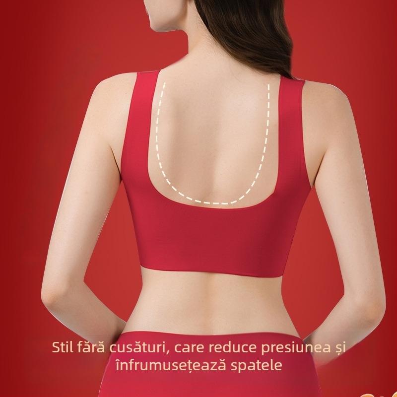 Set de sutiene din nylon, cupe complete, cupe modelate din latex, vest stil, bretele fixe