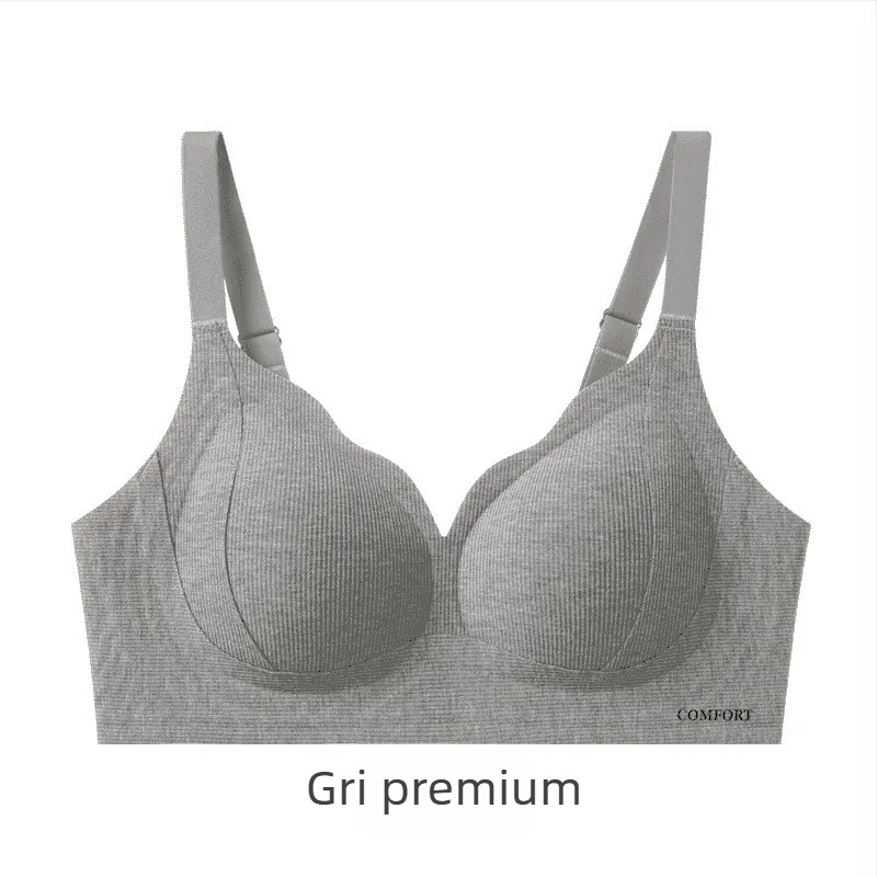 Sutien push-up pentru femei, cupă completă, închidere cu patru rânduri de cârlige la spate; material principal nylon; căptușeală nylon (90–95%); cupă bumbac.