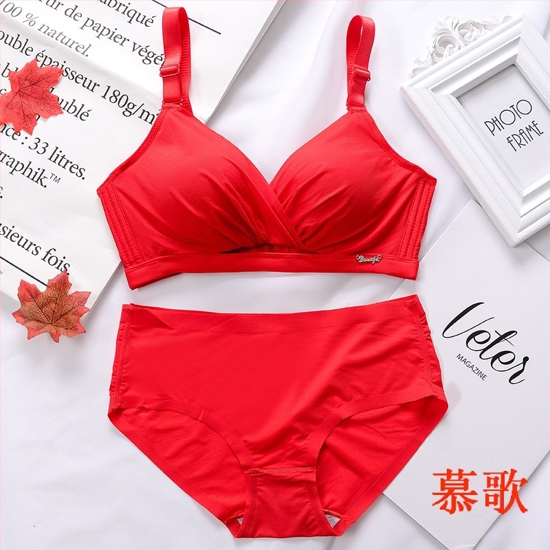 Set de sutiene din nylon, cupă 3/4, fără elemente metalice, bretele detașabile dublu, cupe din burete, închidere spate cu trei rânduri, stil luxos tradițional