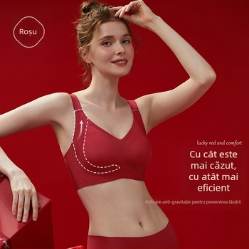 Set de sutiene cu cupă 3/4, cupă subțire modelată, închidere spate cu patru rânduri de cârlige, material din nylon