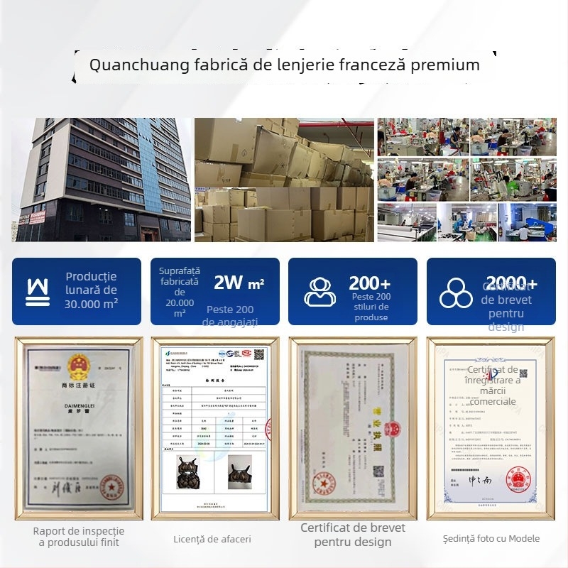 Sutien dantelat din nailon cu cupe modelate ultra-subțiri, căptușeală din bumbac, bretele fixe și închidere la spate cu trei rânduri de cârlige