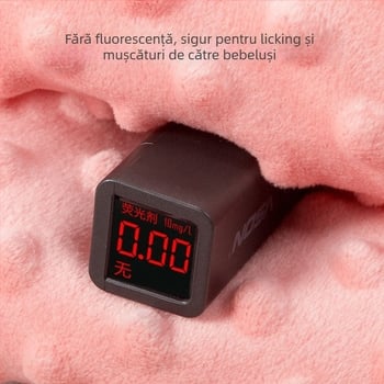 Pidole pernă pluș pentru somn bebeluș – formă de bomboană, potrivită pentru sugari 0–3 ani; umplere: fibre poliesterice