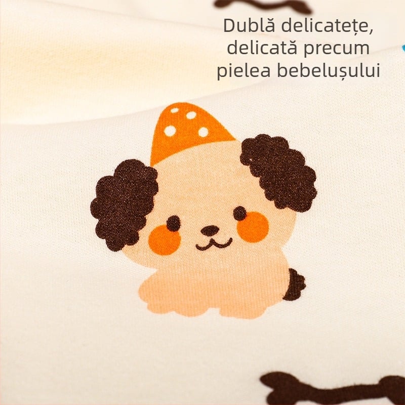 Pătură de înfășurat pentru bebeluși din bumbac 100% – pentru nou-născuți, greutate până la 0,5 kg, personalizabil, stil desen animat