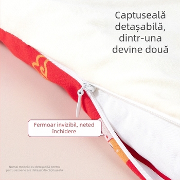 Swaddle de îmbrățișare pentru nou-născuți, patru anotimpuri, 100% bumbac, umplutură poliester, model animale/desene animate, siguranță Clasa A