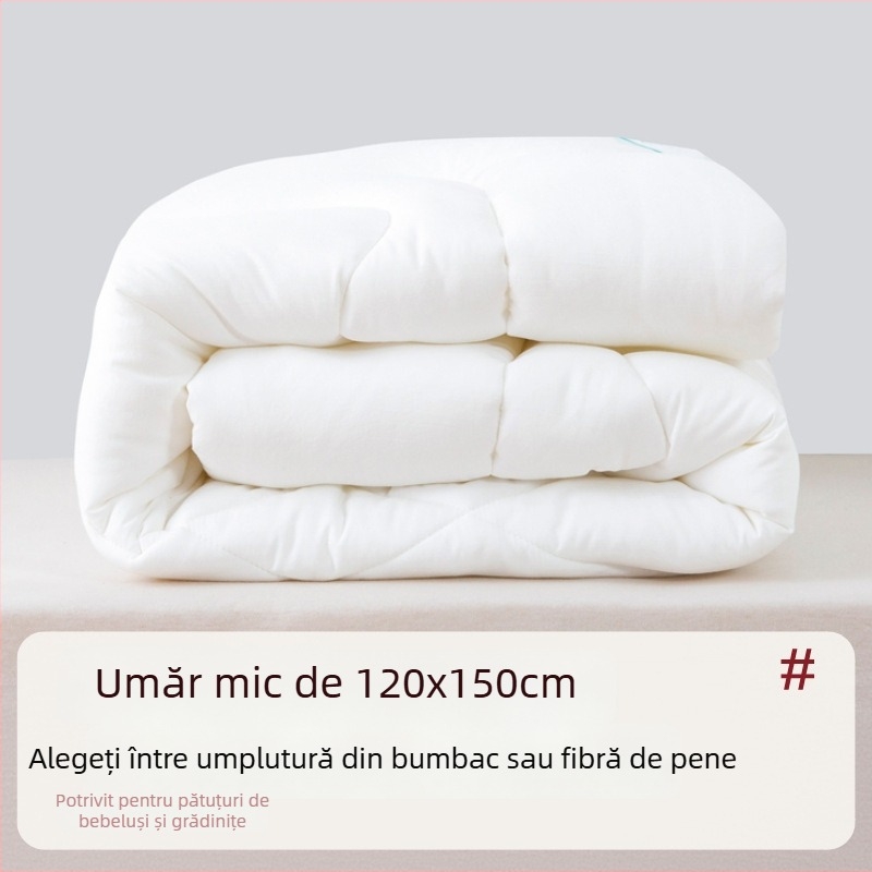 Rotus Nucleu de pilotă pentru copii, pentru grădiniță – primăvară-toamnă, umplutură din mătase și bumbac, țesătură din fibre chimice, potrivit pentru copii 0–6 ani