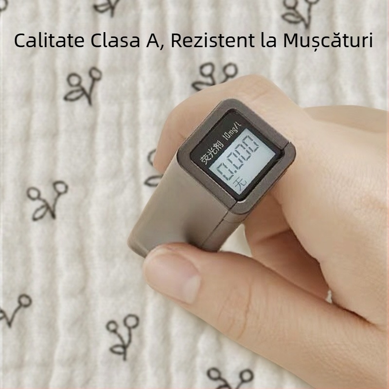 Cuvertură pentru bebeluți, din două straturi de GAUZE, vară, 100–200 g, potrivită pentru nou-născuți până la 6 ani