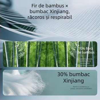 Pătură pentru înfășat nou-născuți, fibre de bambus, vară ușoară, până la 0,5 kg, design cartoon