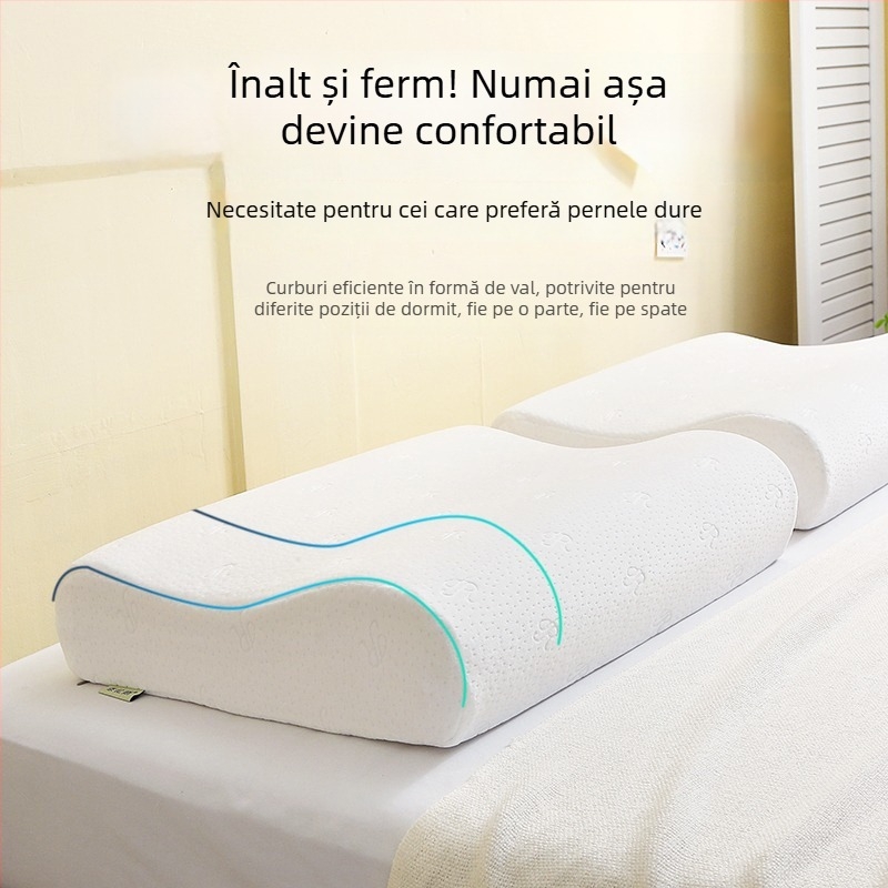 Pernă din bumbac memory cu nucleu în formă de fluture, 1–2 kg, procesare personalizabilă