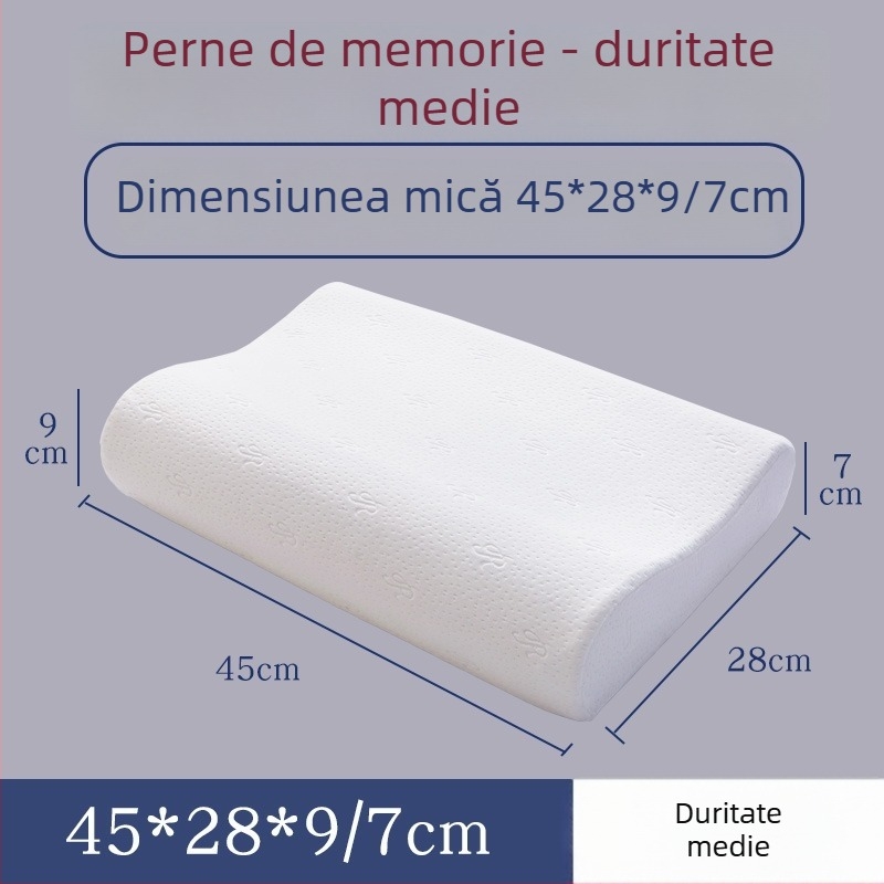 Pernă din bumbac memory cu nucleu în formă de fluture, 1–2 kg, procesare personalizabilă