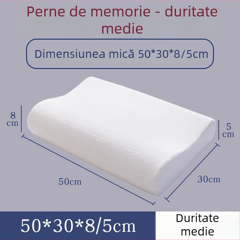 Pernă din bumbac memory cu nucleu în formă de fluture, 1–2 kg, procesare personalizabilă