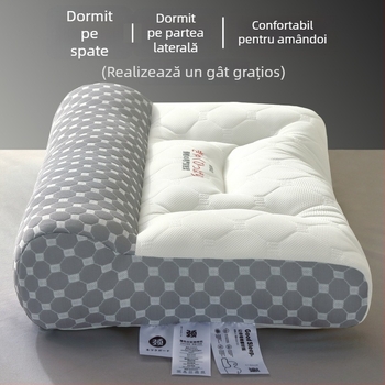 Perne ortopedice din latex pentru tracțiune cervicală, dreptunghiulară, greutate 0,5–1,0 kg, conținut latex ≤70%, husă din fibre sintetice