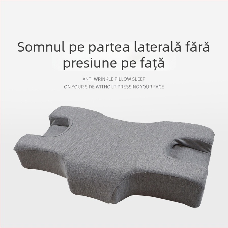 Pernă de frumusețe din spumă cu memorie, dreptunghiulară, husă poliester-bumbac, înălțimea nucleului 5-10 cm, greutate 0.5-1 kg, procesare personalizabilă