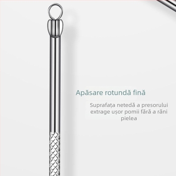 Set de instrumente pentru extragerea acneei din oțel inoxidabil, pentru uz general