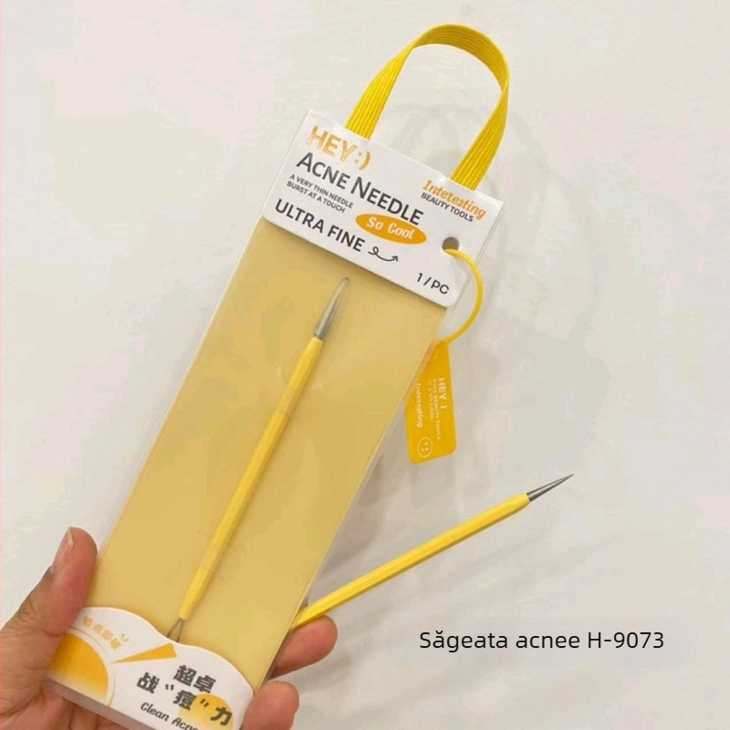 Set Marian pentru acnee: ac de acnee și clește pentru coșuri, oțel inoxidabil, durată de valabilitate 5 ani